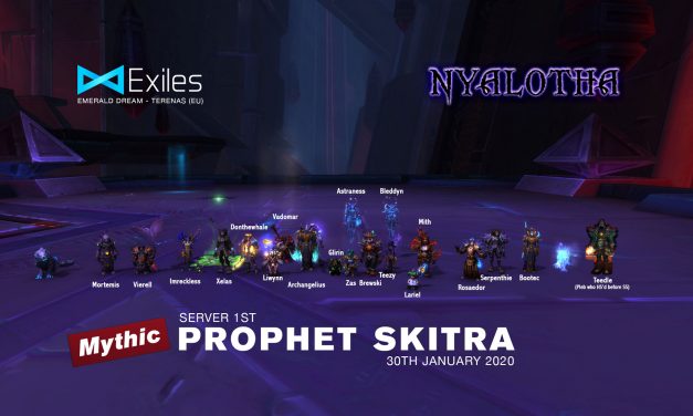 Mythic Nyalotha – Prophet Skitra Server First