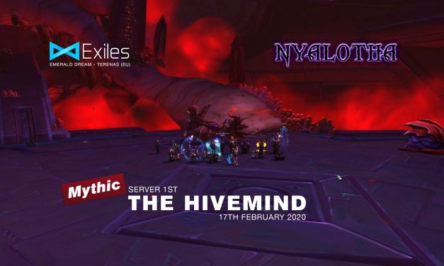 Mythic Nyalotha The Hivemind Server First